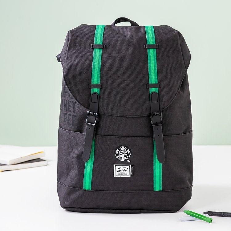 Ba Lô Starbucks Better Together 21 Herschel Green Backpack - Kallos Vietnam