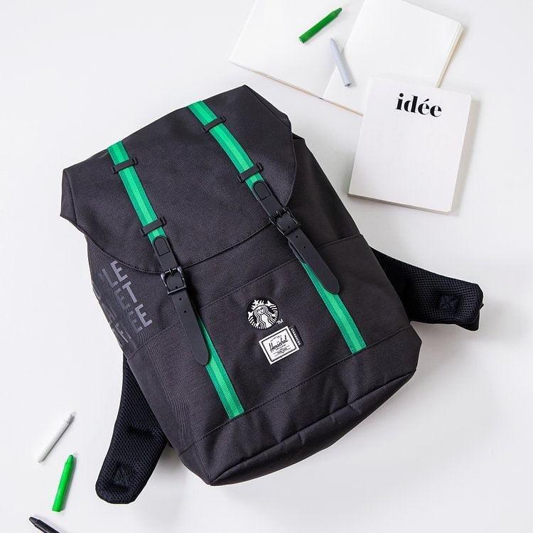 herschel backpack vietnam Ba Lô Starbucks Better Together 21 Herschel Green Backpack – Kallos