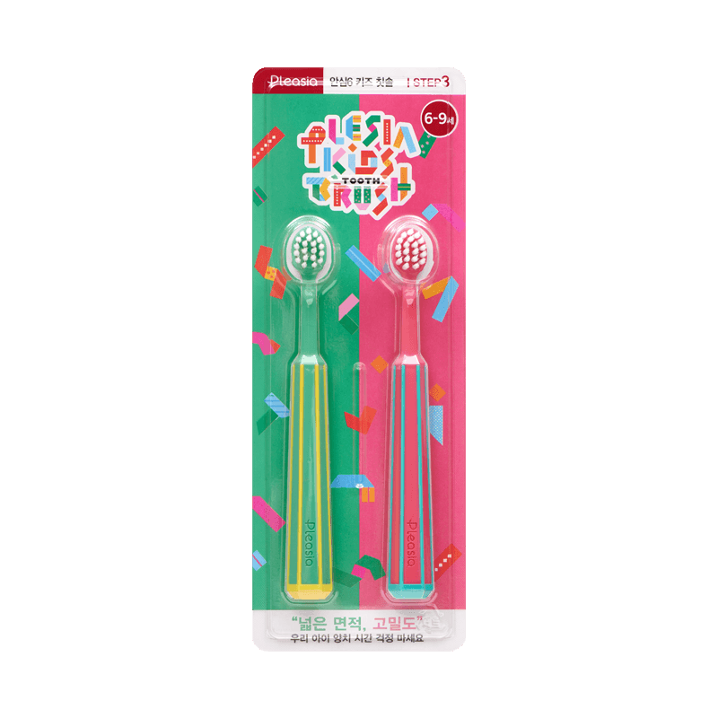 Bàn Chải Đánh Răng Median Pleasia Kids Safety 6 Toothbrush - Kallos Vietnam