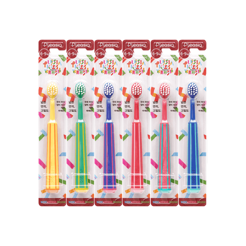 Bàn Chải Đánh Răng Median Pleasia Kids Safety 6 Toothbrush - Kallos Vietnam