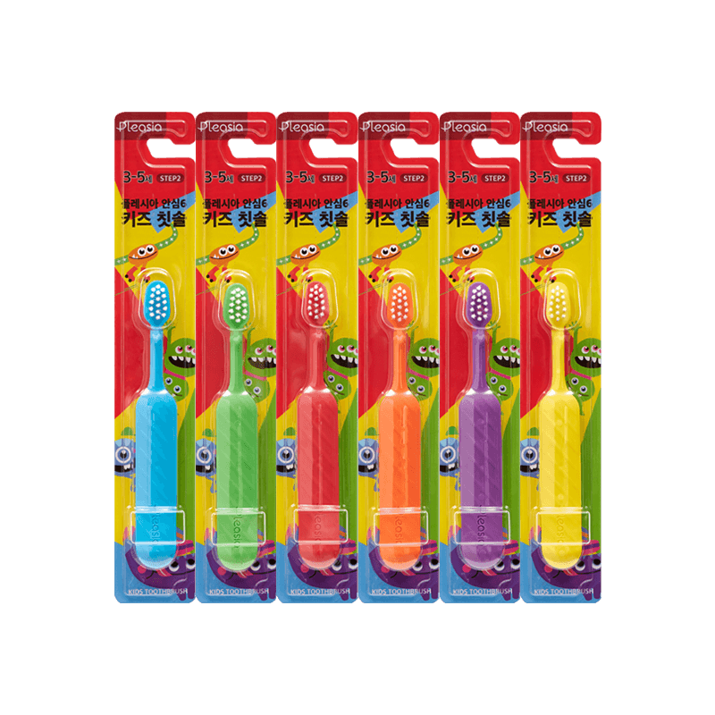 Bàn Chải Đánh Răng Median Pleasia Kids Safety 6 Toothbrush - Kallos Vietnam