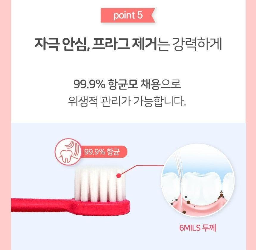 Bàn Chải Đánh Răng Median Pleasia Kids Safety 6 Toothbrush - Kallos Vietnam