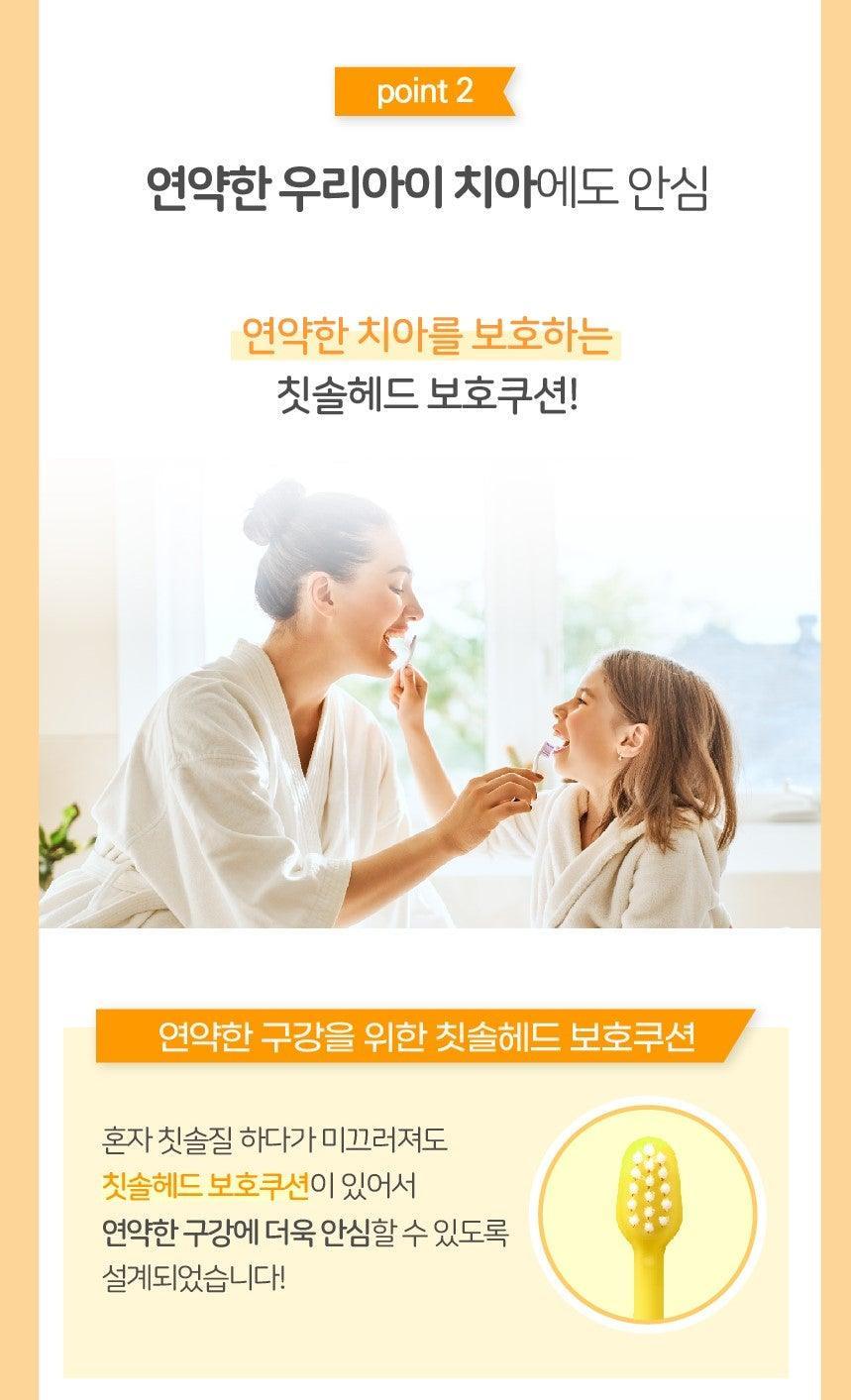 Bàn Chải Đánh Răng Median Pleasia Kids Safety 6 Toothbrush - Kallos Vietnam