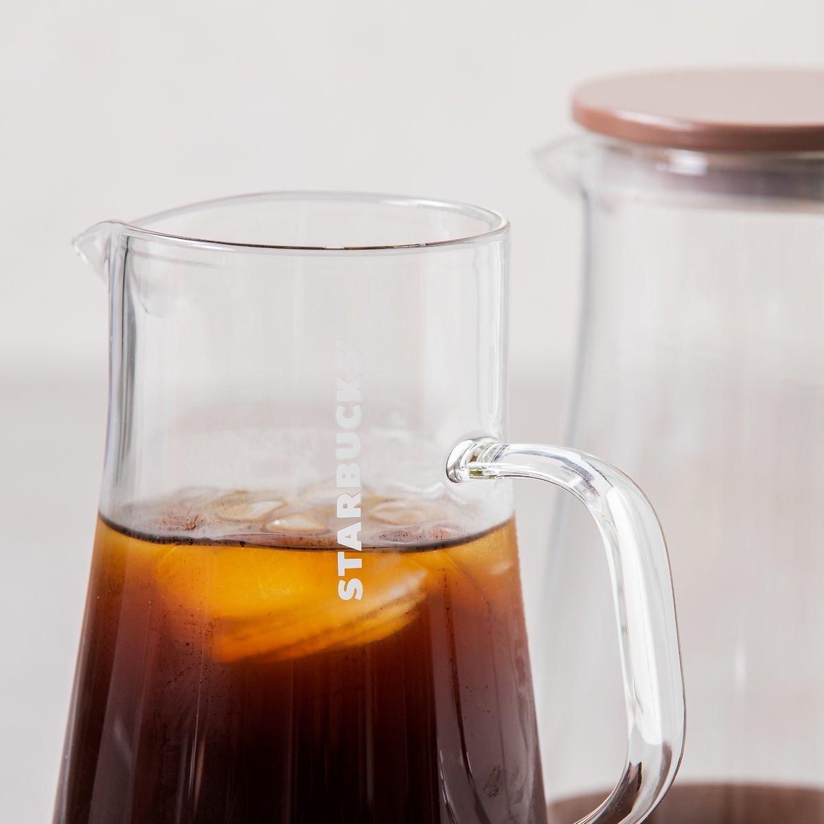 Bình Nước Starbucks Brown Siren Glass Jar - Kallos Vietnam