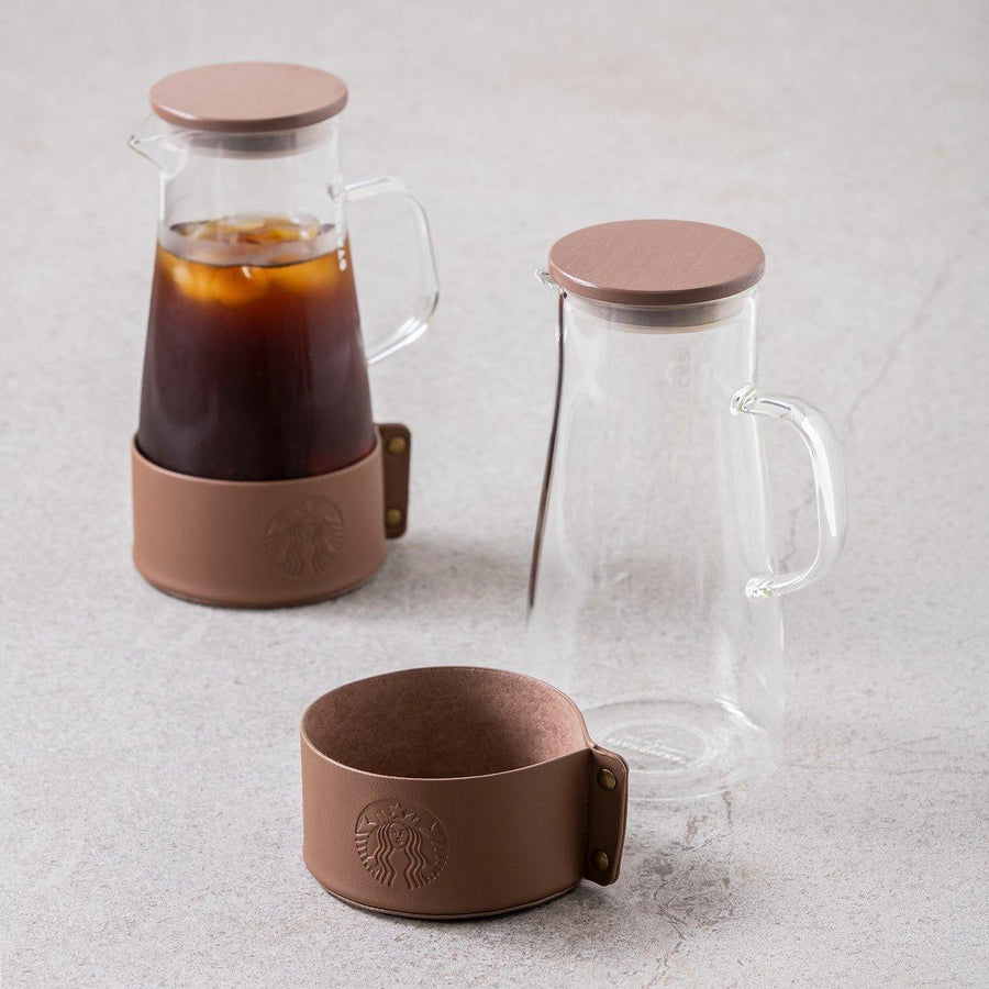 Bình Nước Starbucks Brown Siren Glass Jar - Kallos Vietnam