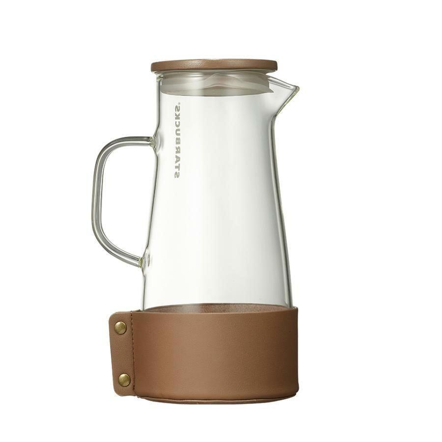 Bình Nước Starbucks Brown Siren Glass Jar - Kallos Vietnam