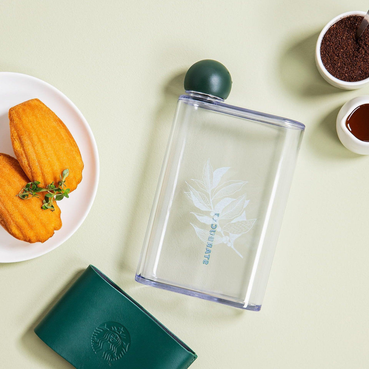 Bình Nước Starbucks Coffee Leaf Sleeve Water Bottle - Kallos Vietnam