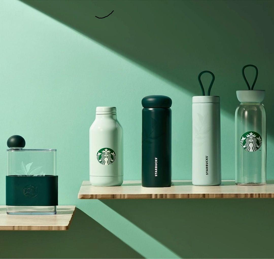 Bình Nước Starbucks Coffee Leaf Sleeve Water Bottle - Kallos Vietnam