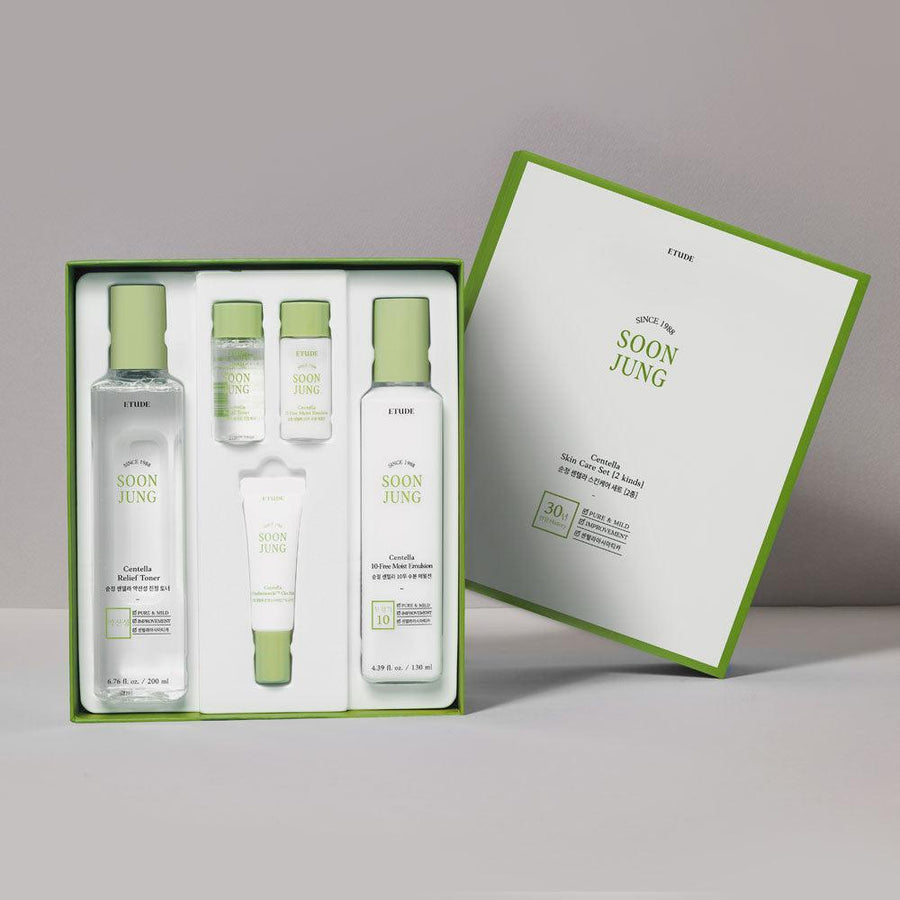 Bộ Dưỡng Da Etude House Soon Jung Centella Skin Care Set - Kallos Vietnam