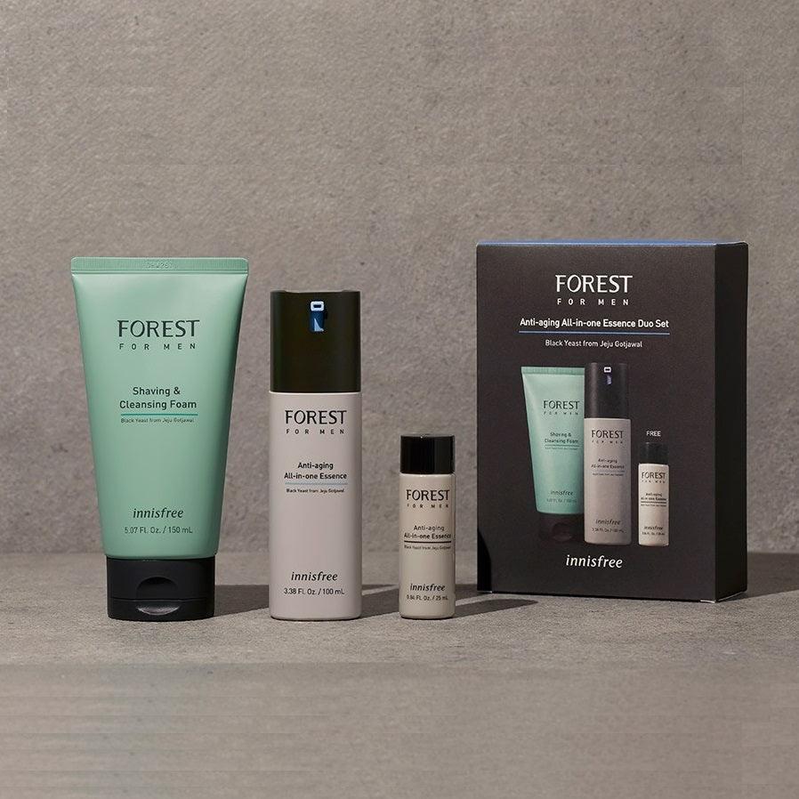 Bộ Dưỡng Da Innisfree Forest For Men Skin Care Set - Kallos Vietnam