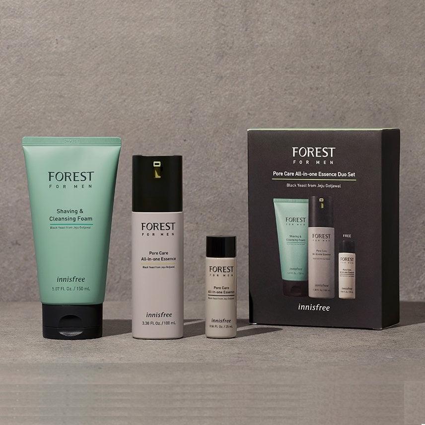 Bộ Dưỡng Da Innisfree Forest For Men Skin Care Set - Kallos Vietnam