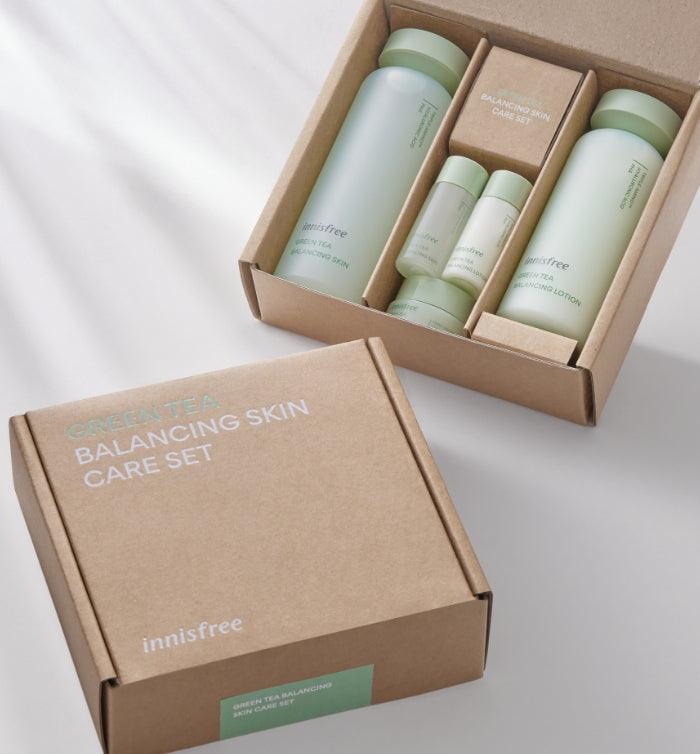 Bộ Dưỡng Da Innisfree Green Tea Balancing Skin Care Set - Kallos Vietnam