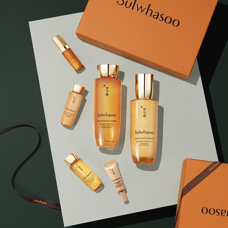 Bộ Dưỡng Da Sulwhasoo Concentrated Ginseng Daily Routine Set - Kallos Vietnam