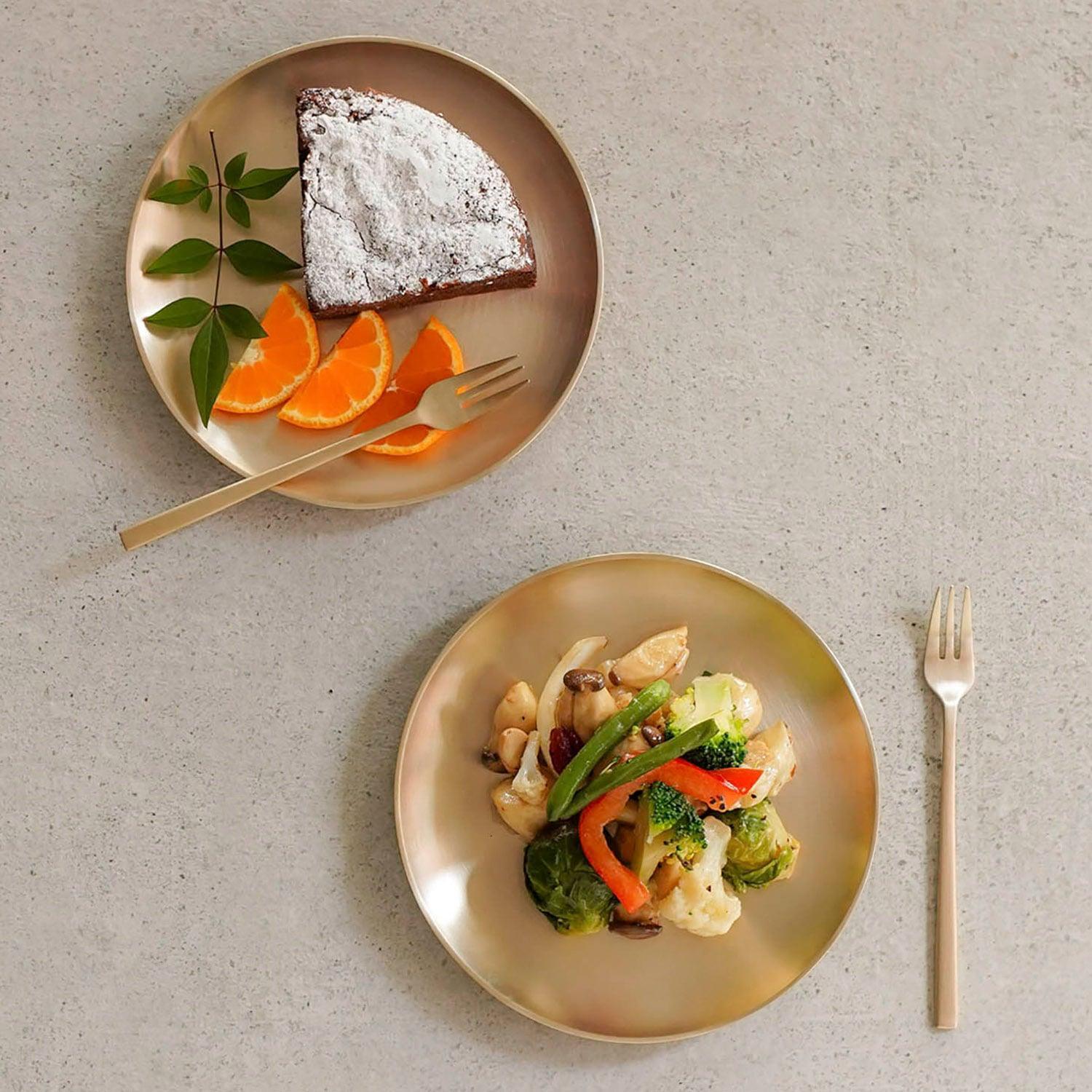 Bộ Notdam Bangjja Yugi Cake Plate + Tea Fork Set - Kallos Vietnam