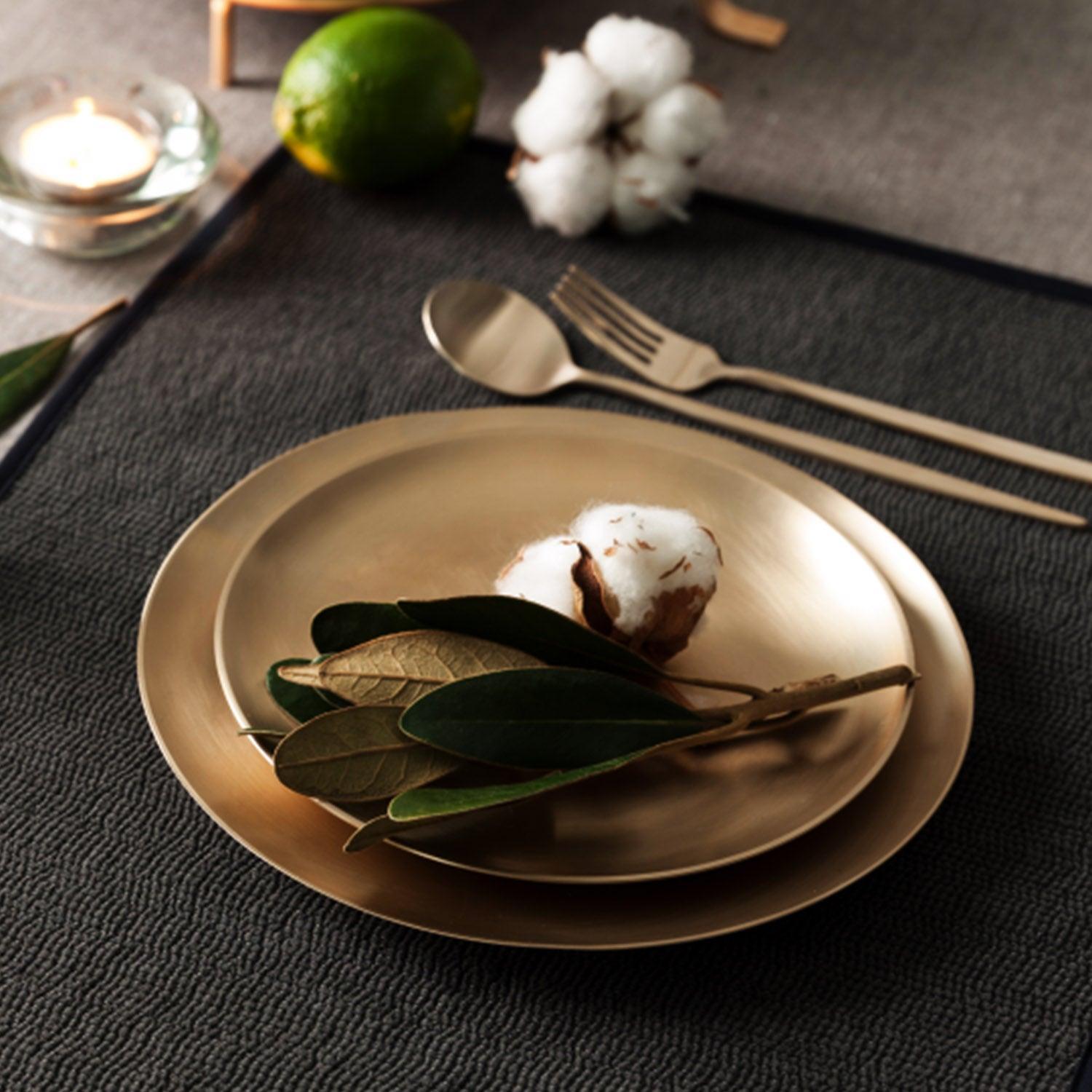 Bộ Notdam Bangjja Yugi Cake Plate + Tea Fork Set - Kallos Vietnam