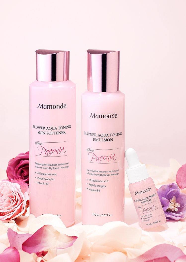Bộ Quà Tặng Mamonde Flower Aqua Toning Gift Set - Kallos Vietnam