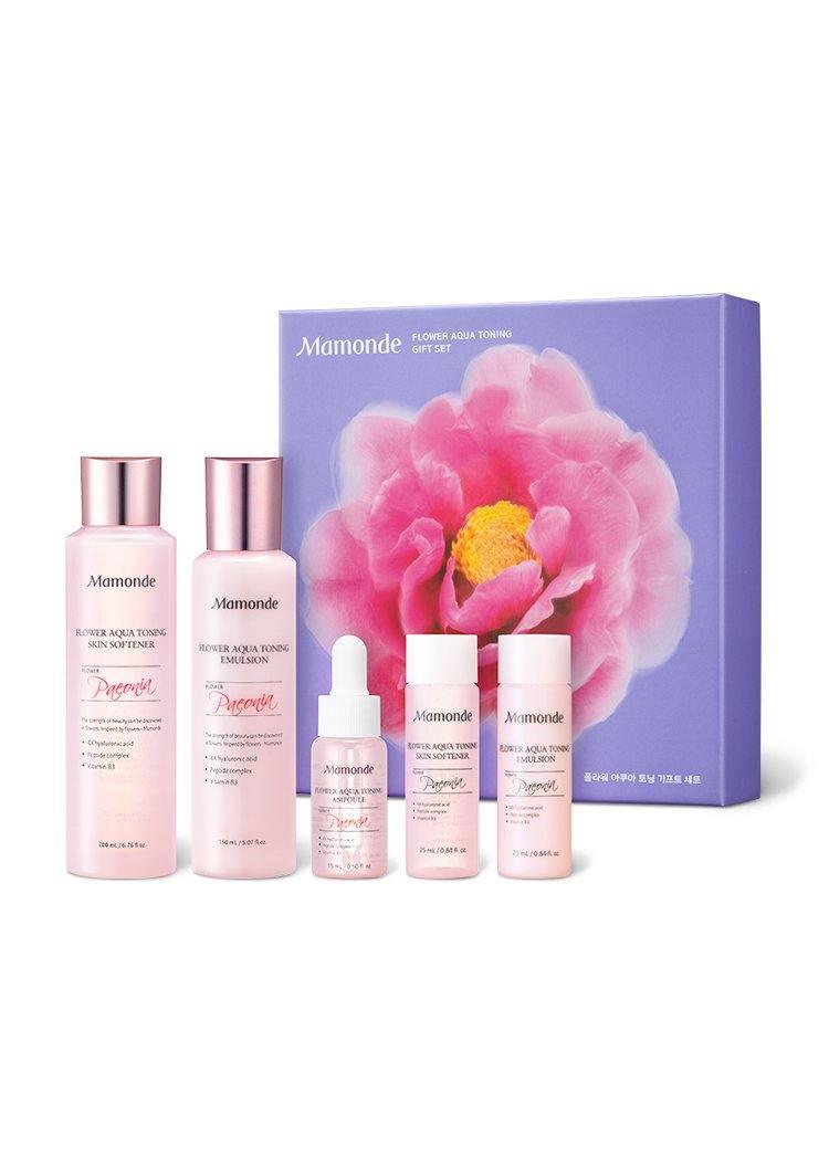 Bộ Quà Tặng Mamonde Flower Aqua Toning Gift Set - Kallos Vietnam