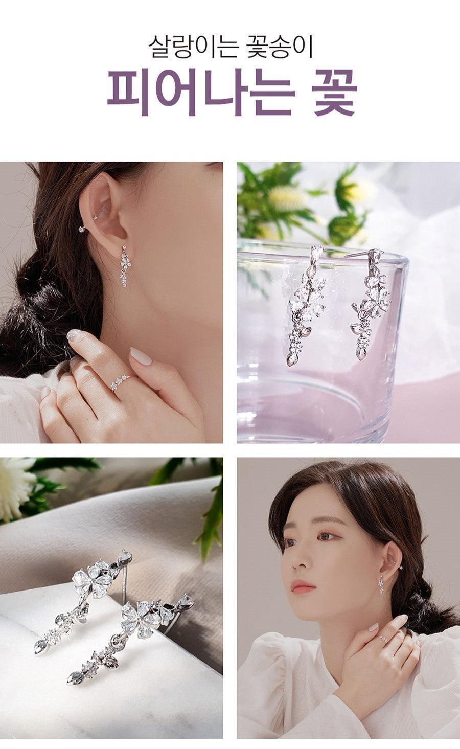 Bông Tai Wing Bling Blooming Flowers Earrings - Kallos Vietnam