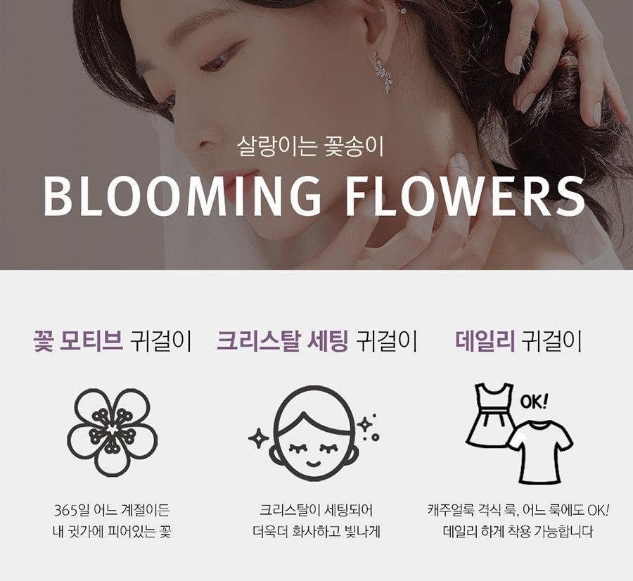 Bông Tai Wing Bling Blooming Flowers Earrings - Kallos Vietnam