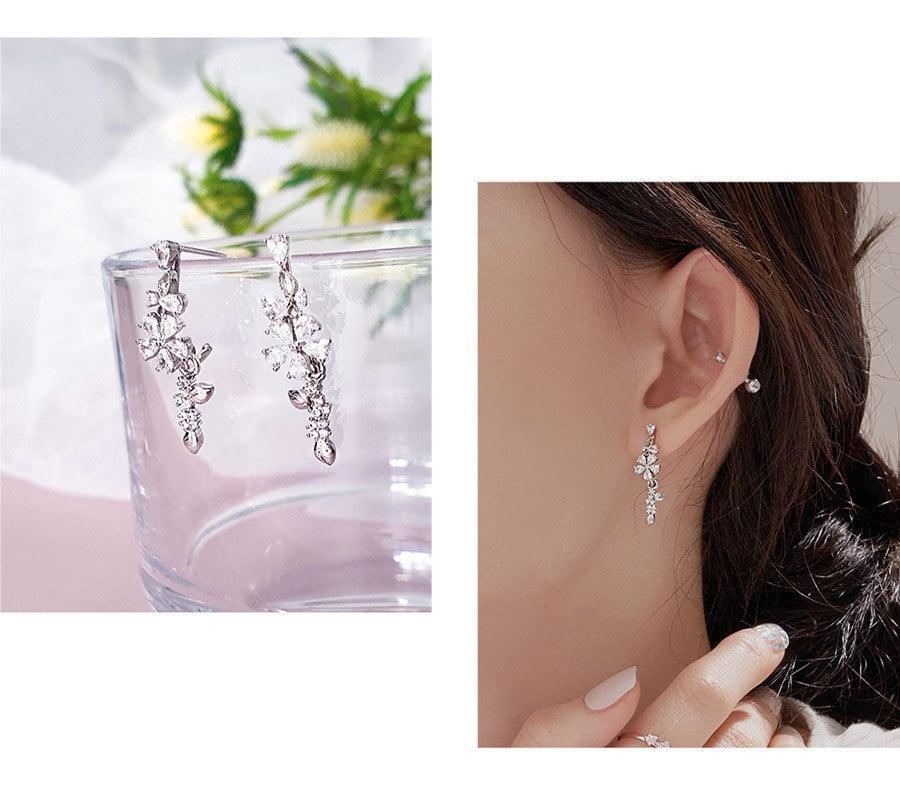 Bông Tai Wing Bling Blooming Flowers Earrings - Kallos Vietnam