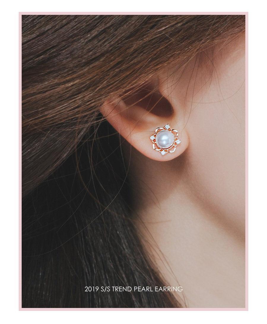 Bông Tai Wing Bling Cordelia Pearl Earrings - Kallos Vietnam