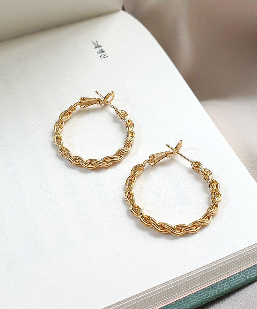 Bông Tai Wing Bling Crece Hoop Earrings - Kallos Vietnam