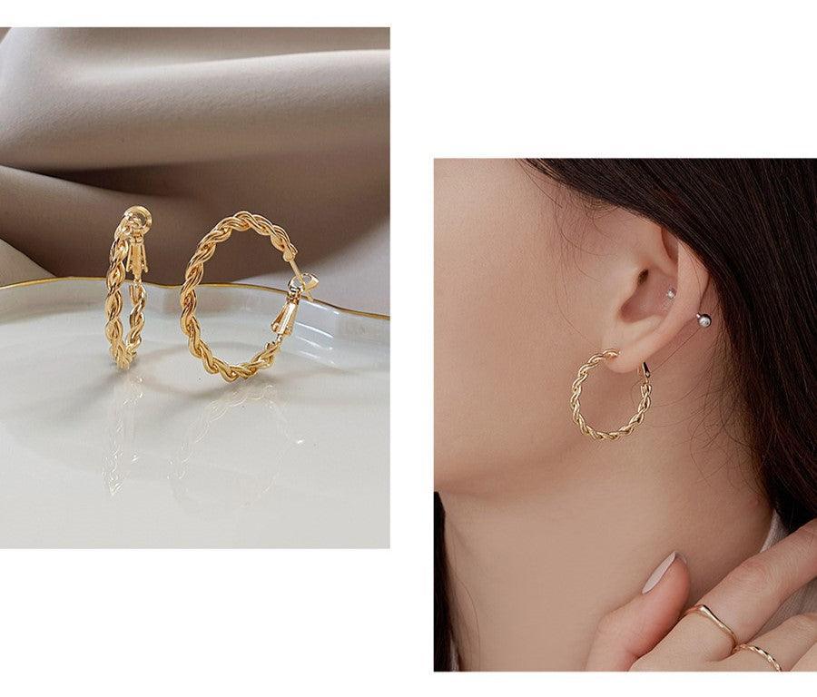 Bông Tai Wing Bling Crece Hoop Earrings - Kallos Vietnam