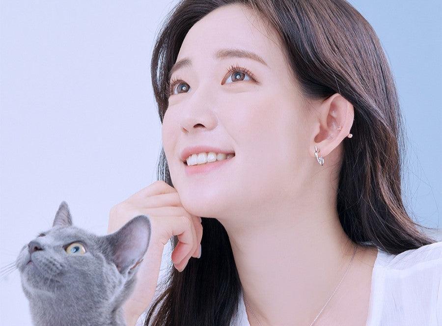Bông Tai Wing Bling Cutie Cat Earrings - Kallos Vietnam