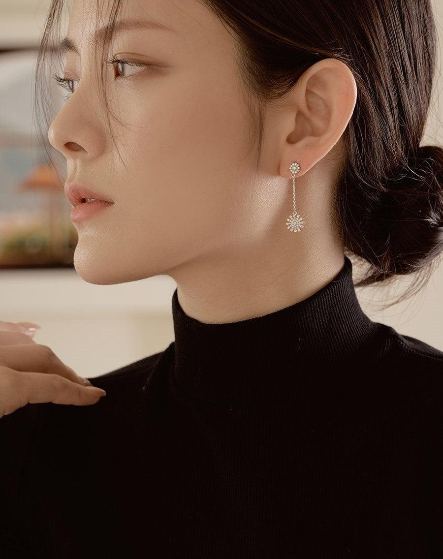 Bông Tai Wing Bling Dandelion Drop Earrings - Kallos Vietnam