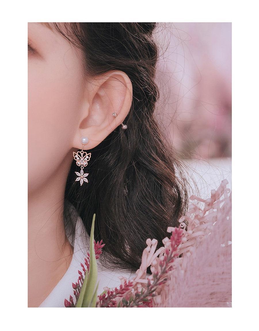 Bông Tai Wing Bling Dreaming Butterfly Earrings - Kallos Vietnam