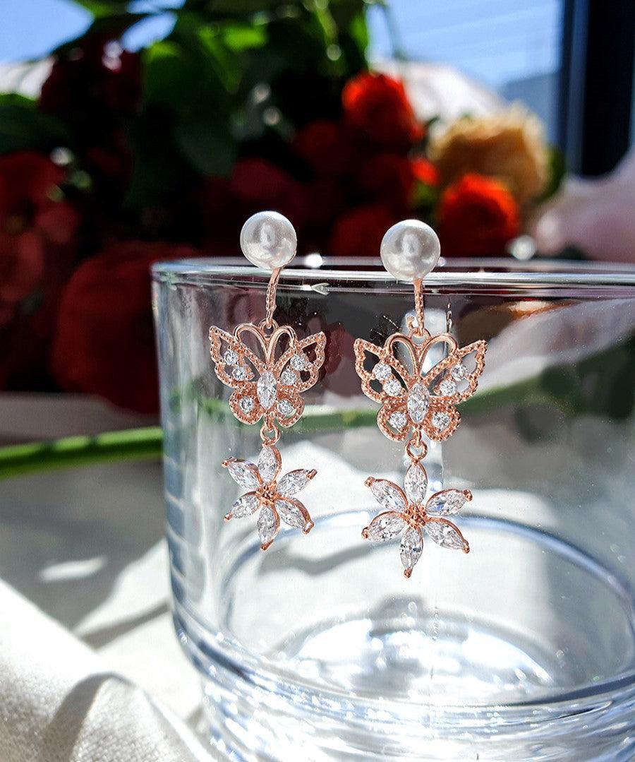 Bông Tai Wing Bling Dreaming Butterfly Earrings - Kallos Vietnam