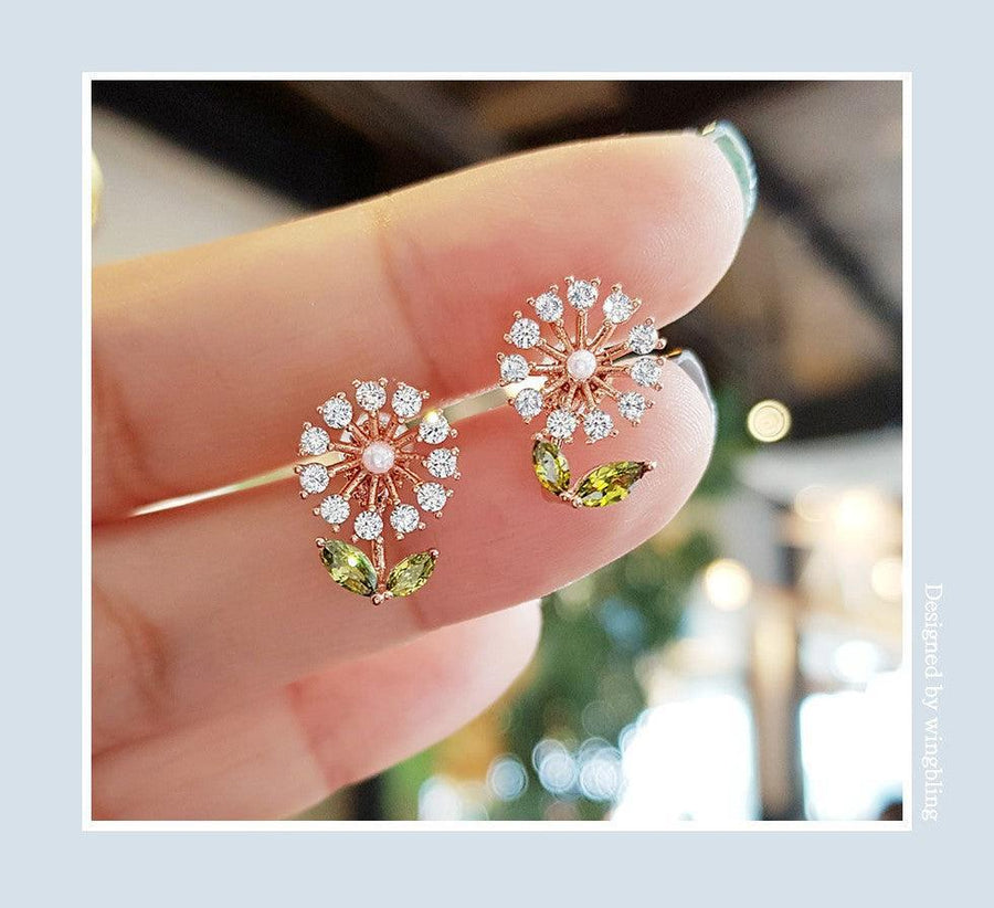 Bông Tai Wing Bling Elize Flower Earrings - Kallos Vietnam