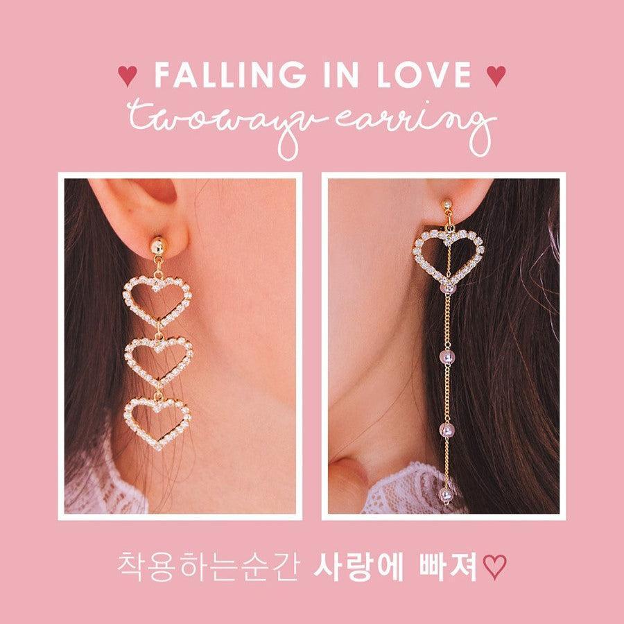 Bông Tai Wing Bling Falling In Love Earrings - Kallos Vietnam