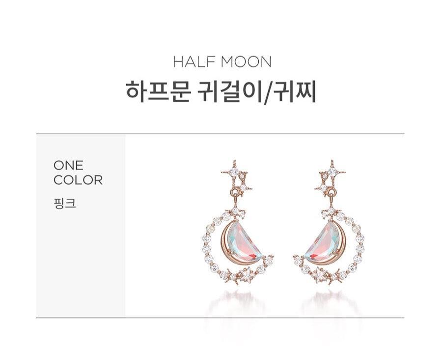 Bông Tai Wing Bling Half Moon Earrings - Kallos Vietnam