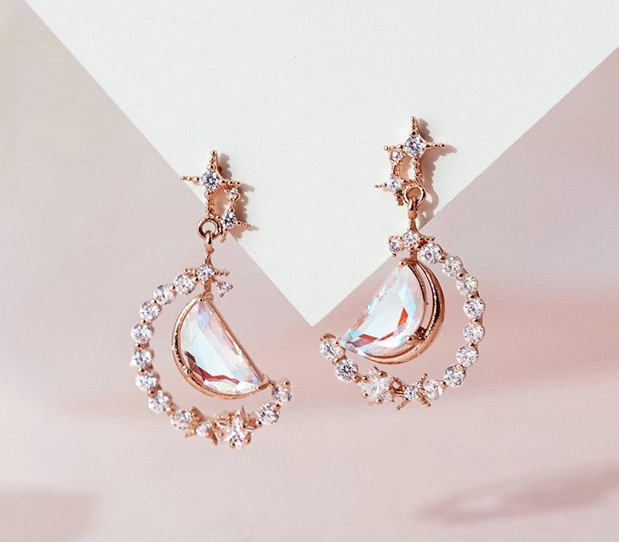 Bông Tai Wing Bling Half Moon Earrings - Kallos Vietnam