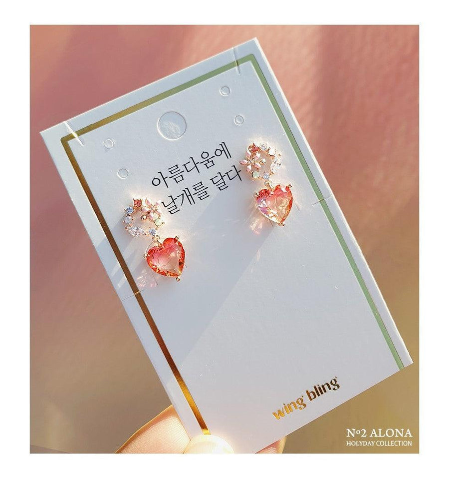 Bông Tai Wing Bling Holiday Love Earrings - Kallos Vietnam