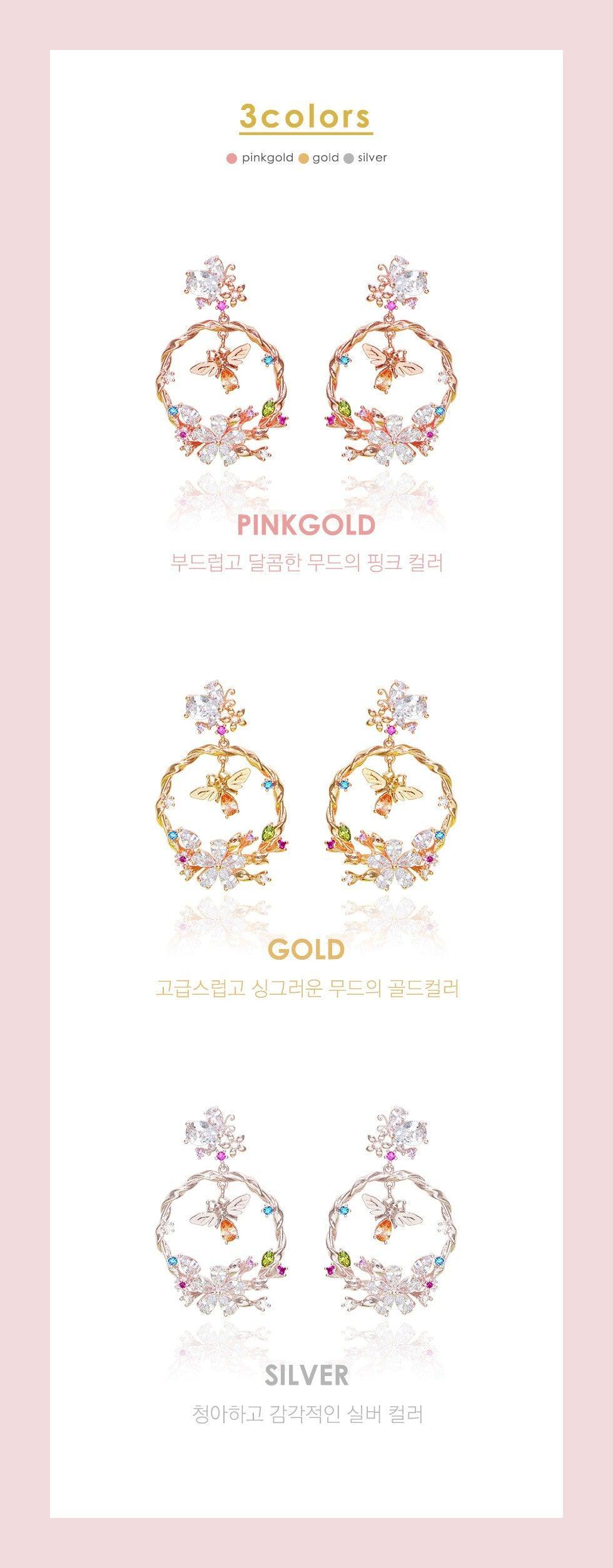 Bông Tai Wing Bling Honeybee Dream Earrings - Kallos Vietnam
