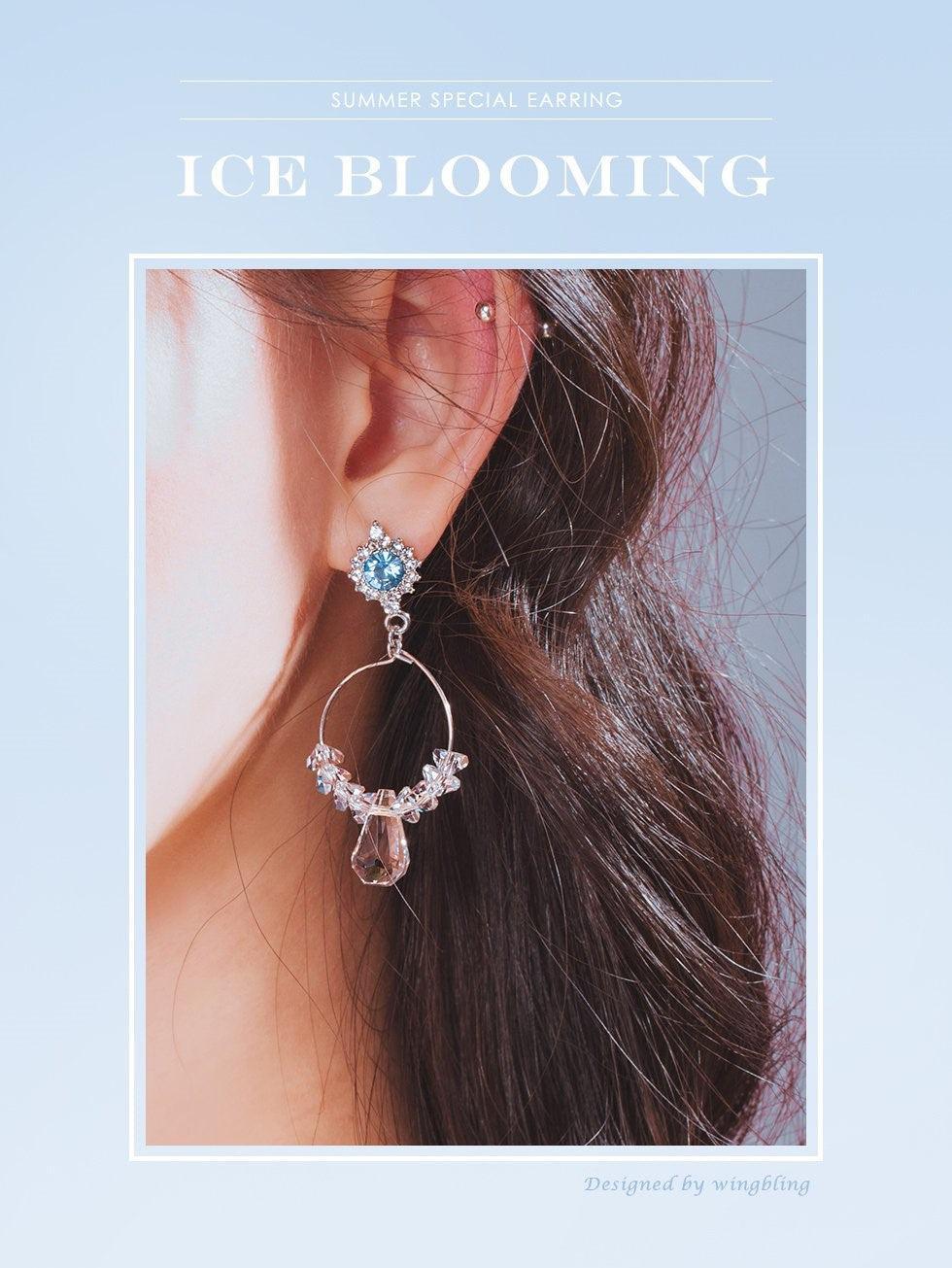Bông Tai Wing Bling Ice Blooming Earrings - Kallos Vietnam