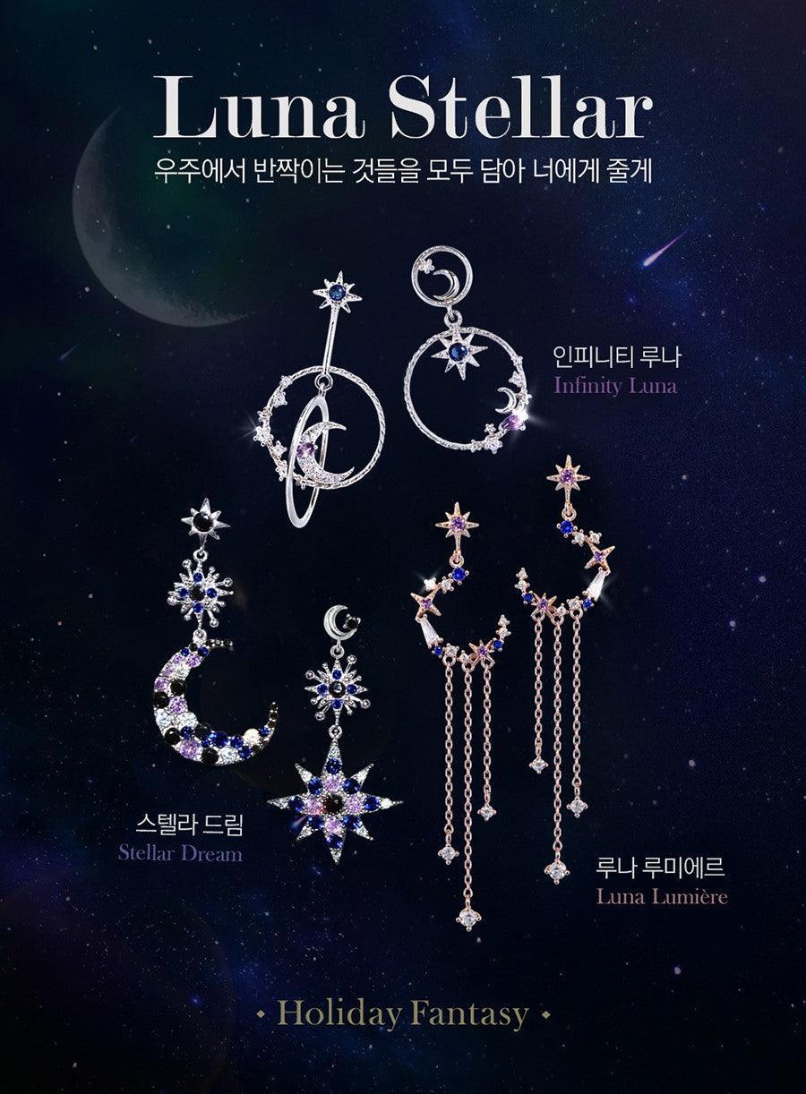 Bông Tai Wing Bling Infinity Luna Earrings - Kallos Vietnam