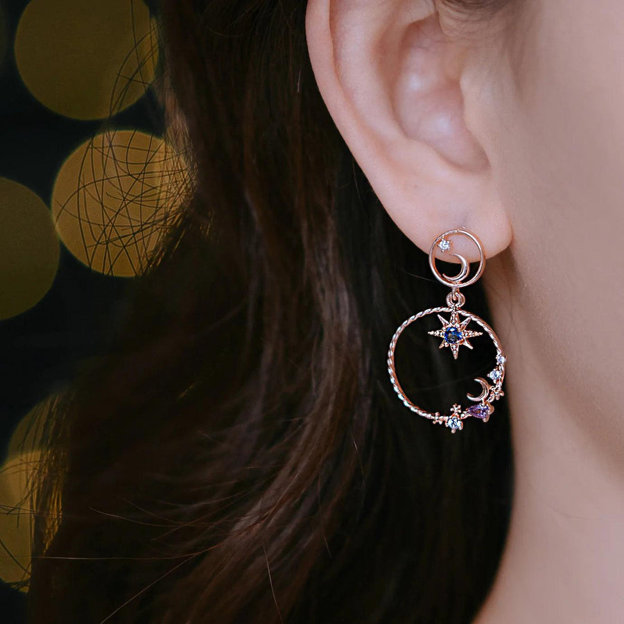 Bông Tai Wing Bling Infinity Luna Earrings - Kallos Vietnam