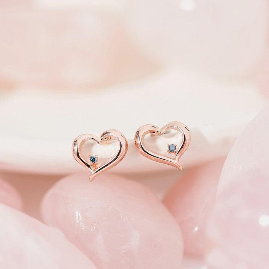 Bông Tai Wing Bling Laily Heart Earrings - Kallos Vietnam