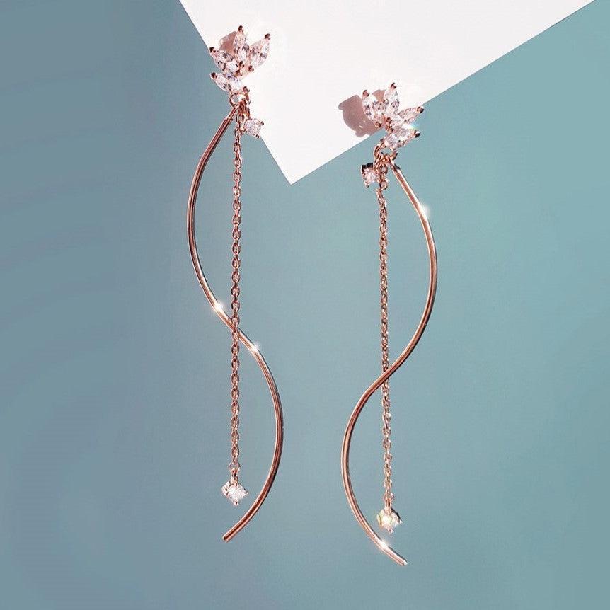 Bông Tai Wing Bling Lariat Drop Earrings - Kallos Vietnam