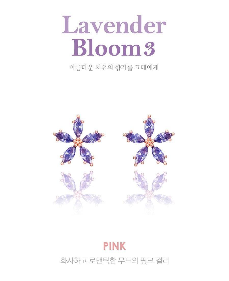 Bông Tai Wing Bling Lavender Bloom 3 Earrings - Kallos Vietnam