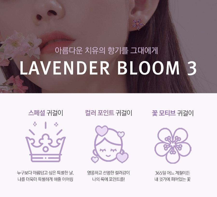 Bông Tai Wing Bling Lavender Bloom 3 Earrings - Kallos Vietnam