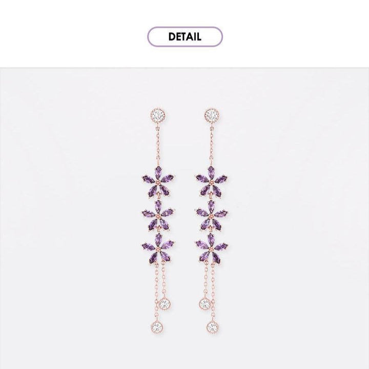 Bông Tai Wing Bling Lavender Bloom Earrings - Kallos Vietnam