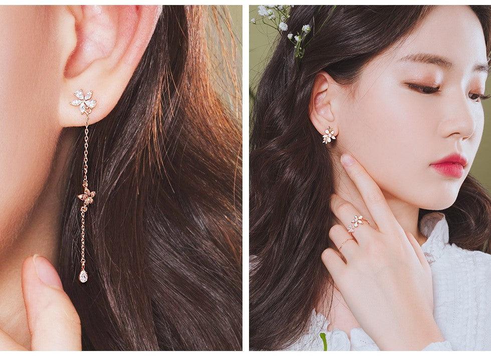 Bông Tai Wing Bling Lily Blossom Earrings - Kallos Vietnam