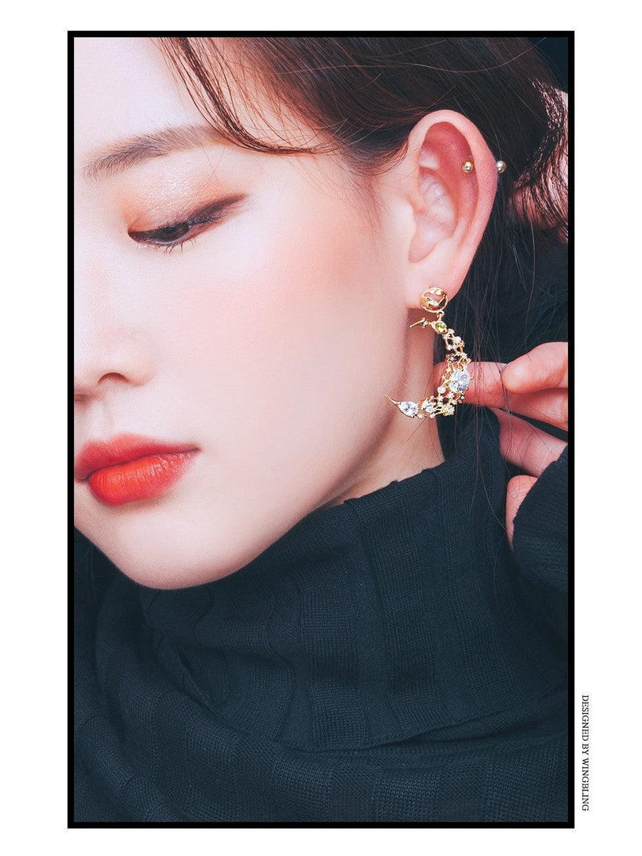 Bông Tai Wing Bling Luna Effect Earrings - Kallos Vietnam