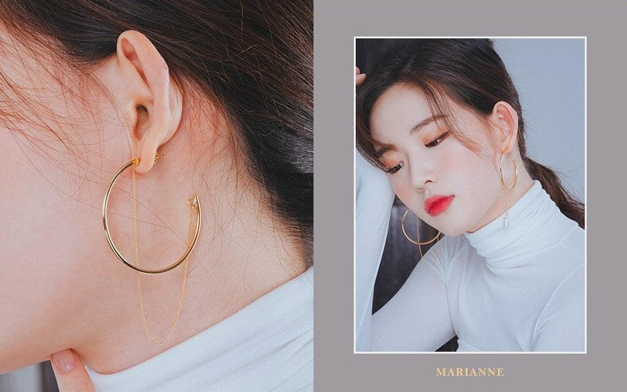 Bông Tai Wing Bling Marianne Hoop Earrings - Kallos Vietnam