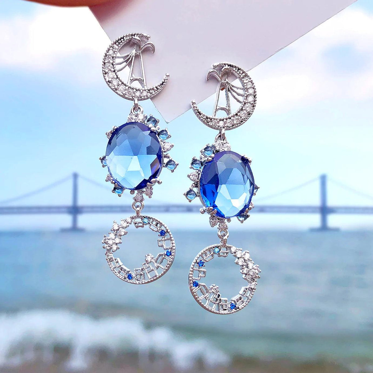 Bông Tai Wing Bling Marine City Busan Earrings - Kallos Vietnam