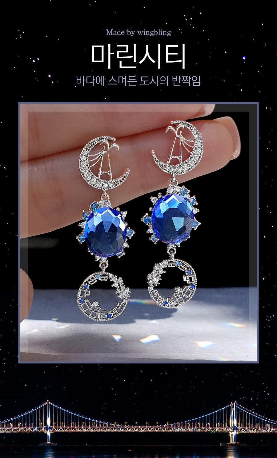 Bông Tai Wing Bling Marine City Busan Earrings - Kallos Vietnam